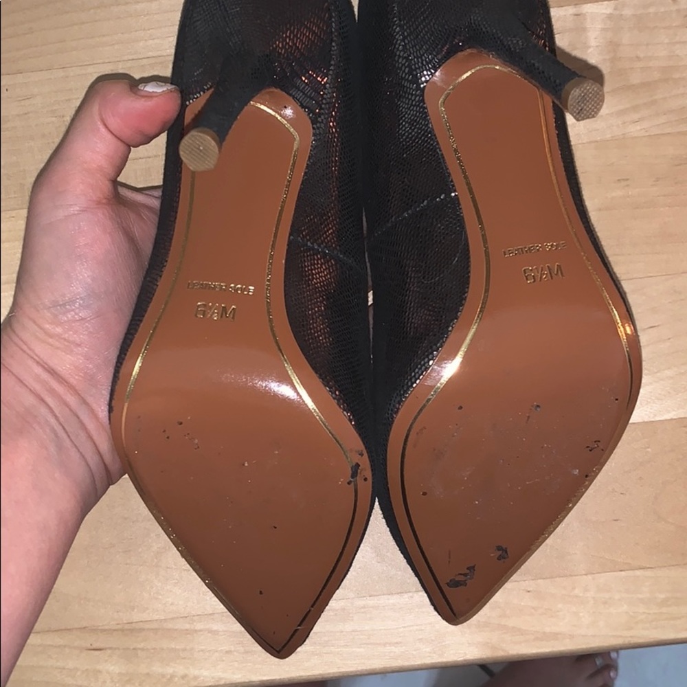 Charles Jourdan Paris size 6.5 metallic brown pump - Picture 11 of 16